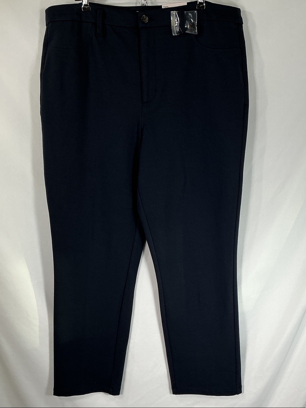 LC Lauren Conrad NWT Dark Navy Blue High Rise Skinny Ponte Pants Plus Size XXL
